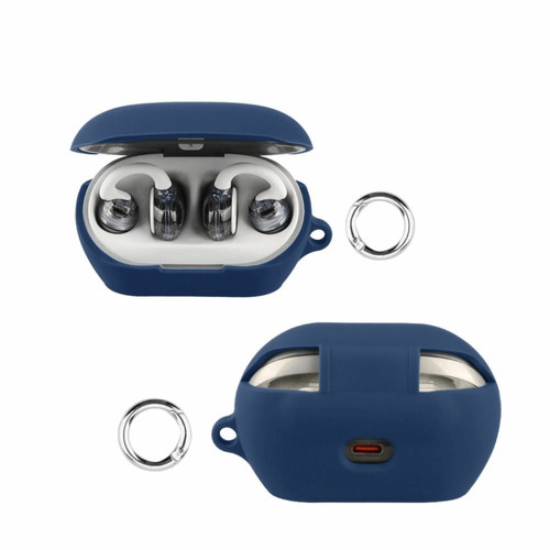 With carabiner earphone case - with,